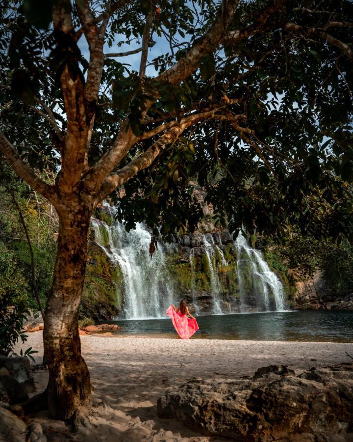 Pousada Cachoeira Poco Encantado Alto Paraíso de Goiás Dış mekan fotoğraf
