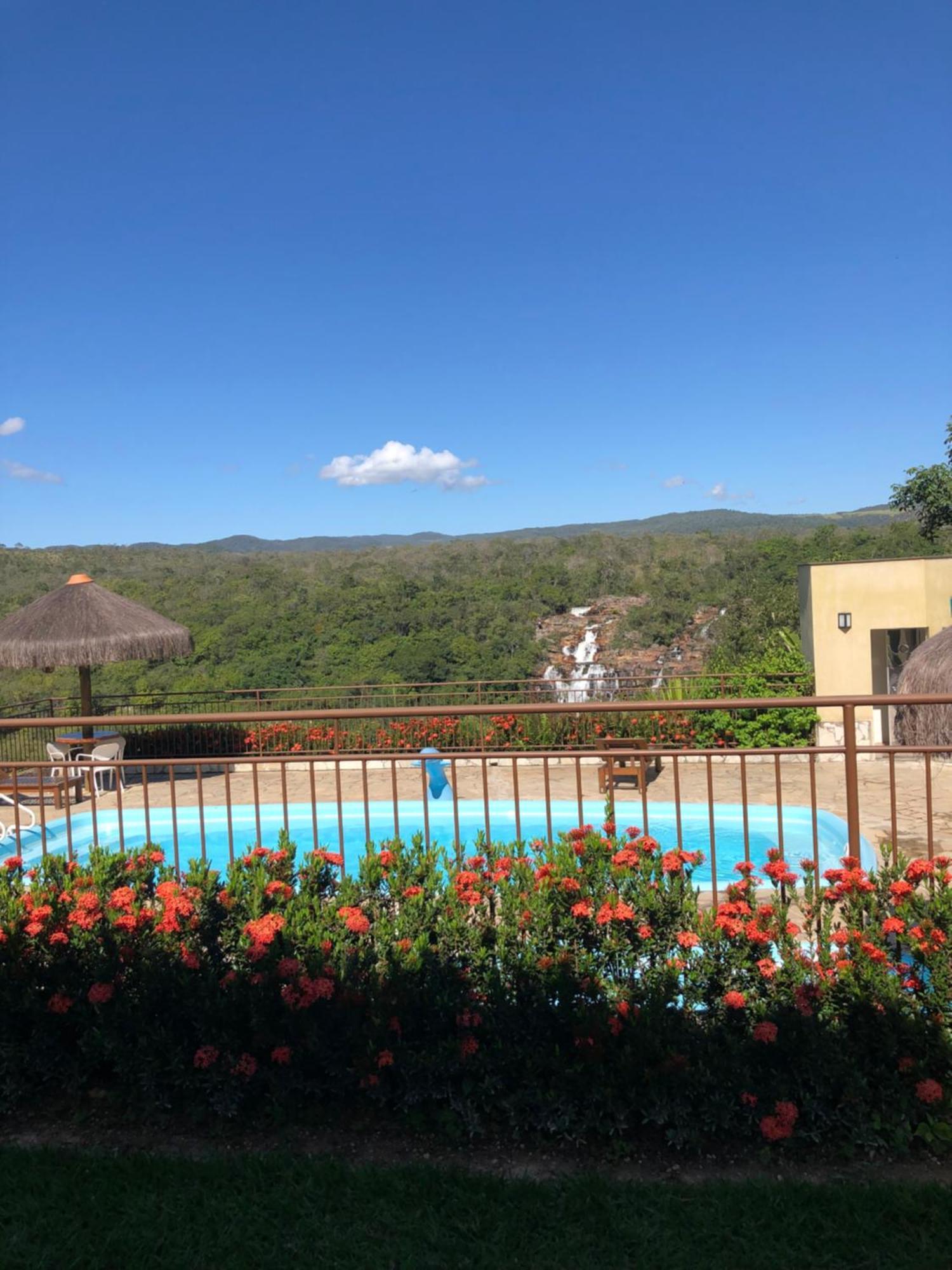 Pousada Cachoeira Poco Encantado Alto Paraíso de Goiás Dış mekan fotoğraf