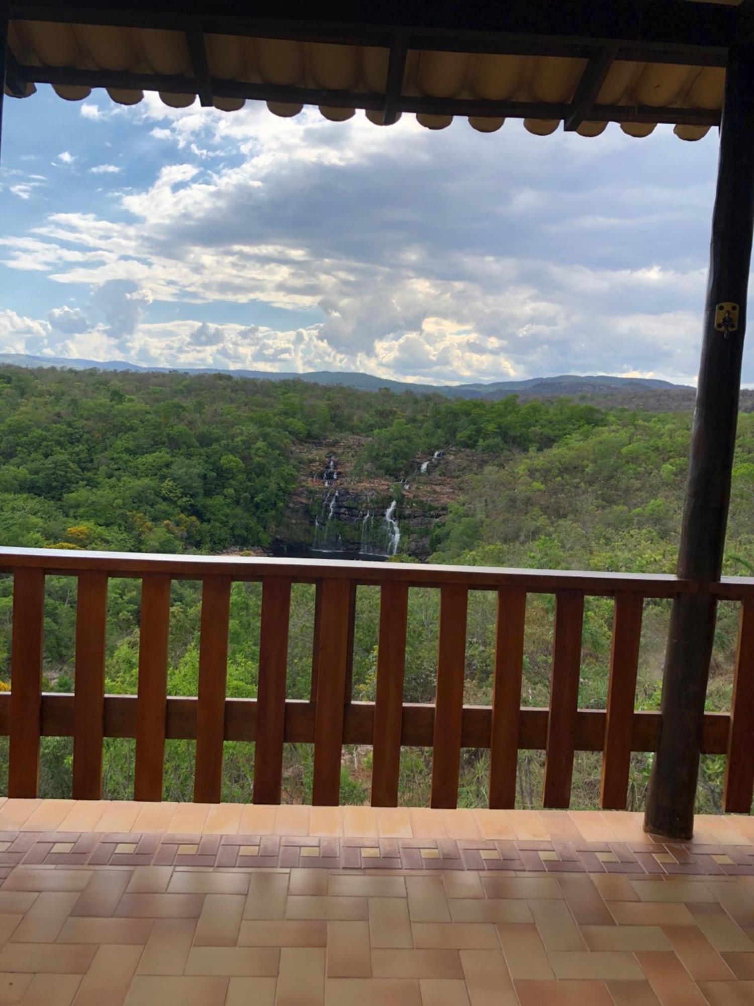 Pousada Cachoeira Poco Encantado Alto Paraíso de Goiás Dış mekan fotoğraf